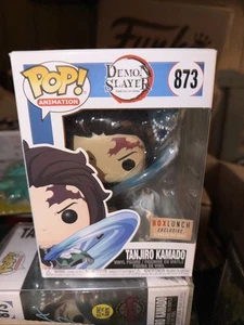 Funko Pop! Demon Slayer Tanjiro Kamado Box Lunch Exclusive Figure #873 Glow In D - Picture 1 of 4