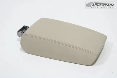 AUDI A6 C7 2016-2018 consola central delantera tapa de almacenamiento reposabrazos cuero beige OEM Foto 1 de 4