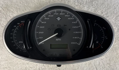 HARLEY DAVIDSON OEM SPEEDO TACH FUEL GAUGE CLUSTER 67453-07A - Image 1 of 4