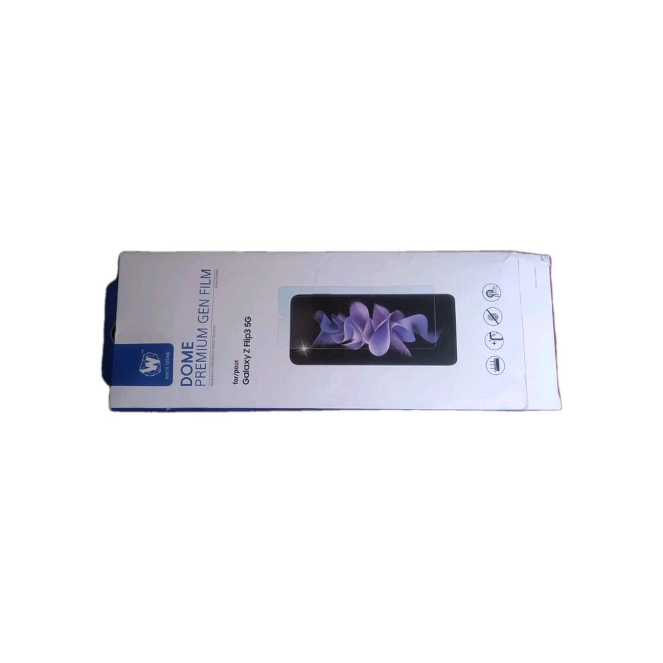 Película protectora de pantalla White Stone Galaxy Z Flip3 5G para mascotas Foto 1 de 4