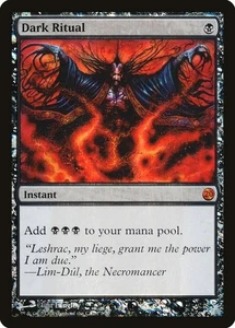 MTG DARK RITUAL FOIL EXC - RITO OSCURO - FTV 20 - Picture 1 of 1