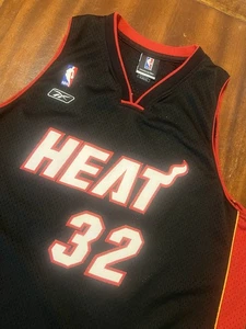 Vintage Shaquille O'Neal Miami Heat Reebok Trikot Authentic schwarz Shaq NBA Herren XL +2 - Bild 1 von 6