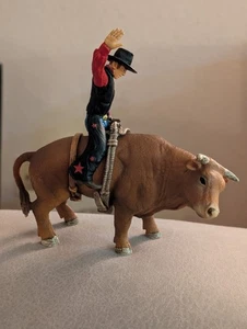 Bull Rider Cowboy Figur Farm World von Schleich 72120 - Bild 1 von 4