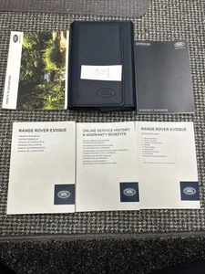 Range Rover evoque Owners Manual / Handbook 2013-2018 L494 - Picture 1 of 1