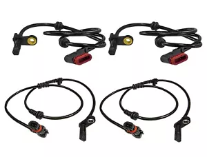 4x ABS Wheel Speed Sensor Front L&R Fits Mercedes CL550 S350 S550 - Picture 1 of 7