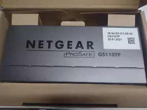 Netgear GS110TP V2 PoE Switch - Picture 1 of 6
