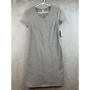 New Old Navy Small grey Women’s strechy dress Knee High - Picture 1 of 9