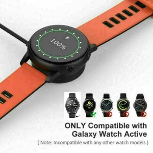 2X Samsung Galaxy Watch 3/Active 1 2 R500 R820 R830 Wireles Charger Dock 40/44mm - Picture 1 of 6