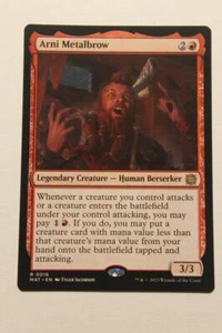 MTG Arni Metalbrow x1- -March of the Machine: The Aftermath-Pack Fresh - Picture 1 of 1
