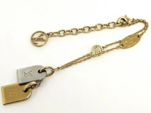 Pulsera Louis Vuitton M63142 Preciosa Nanograma Monograma LV Logo - Imagen 1 de 9