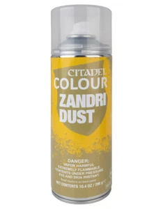 Games Workshop Citadel: PINTURA SPRAY DE POLVO ZANDRI (NAS) - Imagen 1 de 1