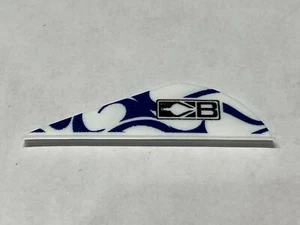 Choice Of 36, 50, Or 100 2" Flame, Camo, Blood Splatt BLAZER VANES FROM BOHNING - Picture 1 of 41