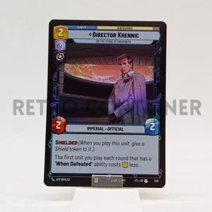 STAR WARS UNLIMITED JTL JUMP TO LIGHTSPEED 530 U Director Krennic Foil - Picture 1 of 1