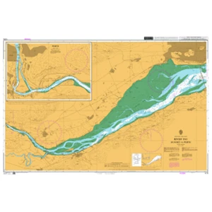 Admiralitätskarte 1479: River Tay Dundee nach Perth | Offizielle Karte - Bild 1 von 1