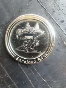 sarajevo olympics 1984 Winter Olympics coin, token