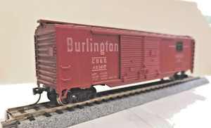 Athearn HO Scale Burlington Route 50' Box Car # CB & Q 48507 WEATHERED - Picture 1 of 12