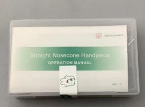 Pieza de mano dental estilo NSK nariz recta cono lento baja velocidad tipo E ajuste 2,35 mm - Imagen 1 de 2