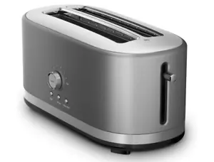 KitchenAid KMT4116ACS 4-Slice Long slot Toaster - Silver - Picture 1 of 4