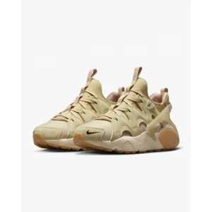 Nike Air Huarache Craft Trainers DQ8031 100 Beige/Pink Size UK 6.5 EU 40.5 - Picture 1 of 9