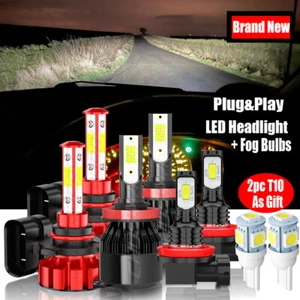 Para Honda HR-V 2019 HRV 2020 combo 6x faros delanteros LED + bombillas antiniebla KIt - Imagen 1 de 24
