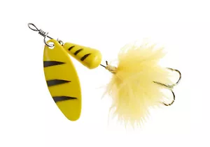 Balzer Colonel Fuzzy Spinner Honey Bee 3g 5g 7g 10g UV Active Mustad Hook NEW - Bild 1 von 1