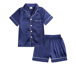 conjunto pijama corto satinado - Imagen 1 de 12