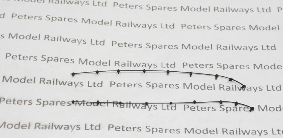 Dapol 110681 A4 N Gauge Handrail Boiler BR Green (Pair) - Image 1 of 1