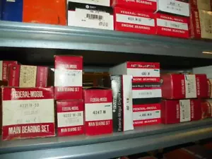 Studebaker 170 185 Engines 1955-1960 NOS Federal-Mogul Main Bearing 4150m - Foto 1 di 1