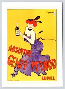 Pernod Liquid Art Awards Advertisement Go Card Free Rack Card Unused Postcard - Picture 1 of 2