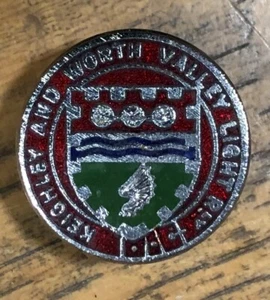 Keighley and Worth Valley Light Railway Enamel & Metal Badge - Railwayana - Picture 1 of 2