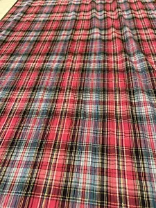 Fabric 4yards 33” Pinks Blues Silver Threading Shirting Cotton Blend Fashion - Picture 1 of 8