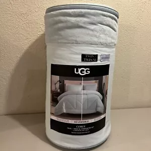 Ugg Corey Twin/Twin XL Comforter Set 68X90 1Sham 26X20 Clear Creek Oeko Tex NEW - Picture 1 of 8