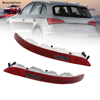 A Pair Rear Left+Right Bumper Tail Light Reverse Stop Lamp For Audi Q5 2009-2016 - Image 1 of 4
