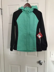 Fila Sport Women's Jacket Blue and Black Full Zip Quilted Athletic Size Large - Picture 1 of 3