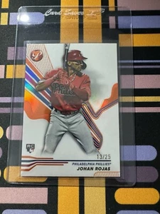 2024 Topps Pristine Johan Rojas RC Gold /50 Phillies #123 - Picture 1 of 2