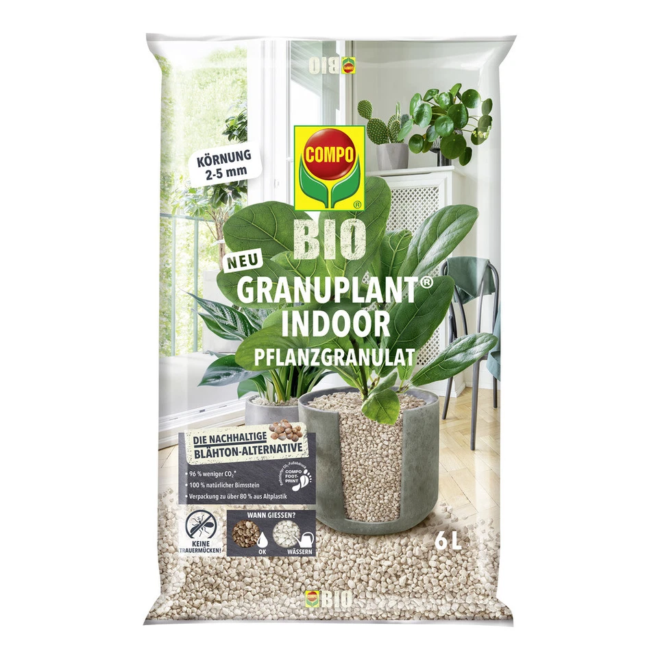 COMPO GMBH COMPO BIO GRANUPLANT Indoor Pflanzgranulat 6l