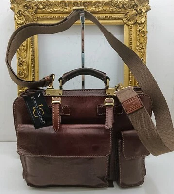 The Bridge Briefcase Umbrella Holder Small Vintage Shoulder Bag New - Image 1 of 4