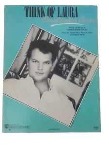 CHRISTOPHER CROSS "THINK OF LAURA" SHEET MUSIC 1983 - Picture 1 of 4