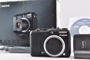 Canon PowerShot G7 10.0MP Compact Digital Camera Black From Japan - Picture 1 of 17