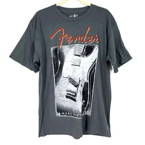 Camiseta gráfica Fender Guitar mercancía oficial Fender hacer historia XL NUEVA SIN ETIQUETAS - Imagen 1 de 6