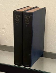 Der Untergang des Westens von Oswald Spengler 1950 HC / 2 Bände / Vintage - Bild 1 von 13