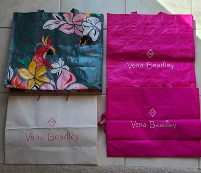 VERA BRADLEY - Bolsas de Mano Mixtas - Lote de 4 - Más 1 GRATIS Foto 1 de 4