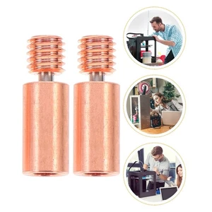 2 Pcs Isolation Chaleur Gorge Chaleur pour Imprimante 3D Souper Lisse - Photo 1/12