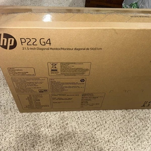 NEW HP P22 G4 21.5-inch Diagonal Monitor - 1A7E4AA#ABA - Picture 1 of 2