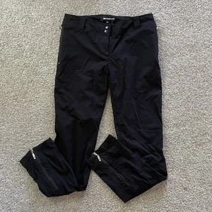 Anatomie Hose Damen M Susan Ankle Zip Skinny schwarz Taschen Golf Reise - Bild 1 von 5