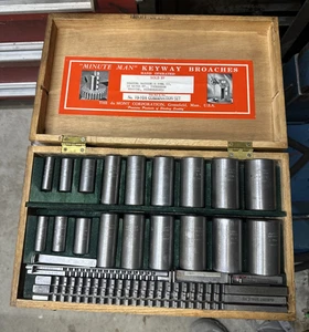 DUMONT 10 - 10A MINUTEN MANN NUTRÄUMER SCHNEIDER SET MIT Extra 5/16 Maschinist Werkzeug - Bild 1 von 14