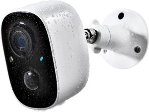 Security Camera Wireless Outdoor, 2-Way Talk Battery Powered Wi-Fi White - Picture 1 of 8