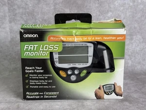 Monitor de pérdida de grasa corporal IMC Omron HBF 306C caja original manual probado funcionando - Imagen 1 de 7
