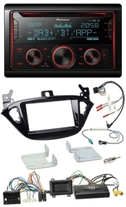 Pioneer 2DIN DAB Lenkrad Bluetooth USB CD Autoradio für Opel Adam Corsa E ab 201 - Bild 1 von 9