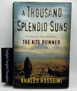 A THOUSAND SPLENDID SUNS by Khaled Hosseini - Hardcover Fiction - EUC - Foto 1 di 11